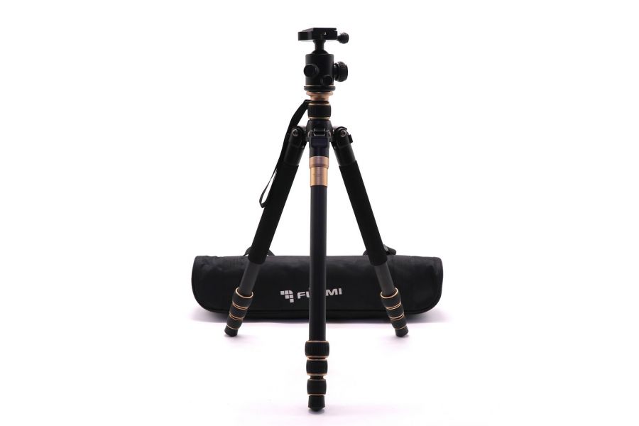 Карбоновый штатив Fujimi FT100C + штативная голова