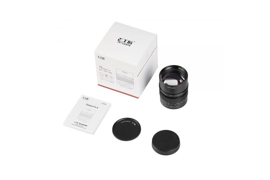 Объектив 7Artisans 75mm F1.4 Full-frame для Canon EOS R