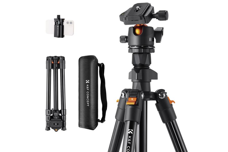 Штатив K&F Concept O234A1 + BH-36 KF09.101V1 уценка