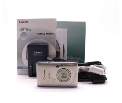 Фотокамера компактная Canon Digital IXUS 100 IS в упаковке