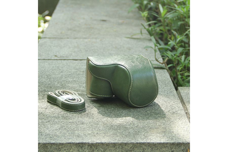 Чехол для фотокамер Sony A6000/A6300/A6400/Nex-6 зеленый