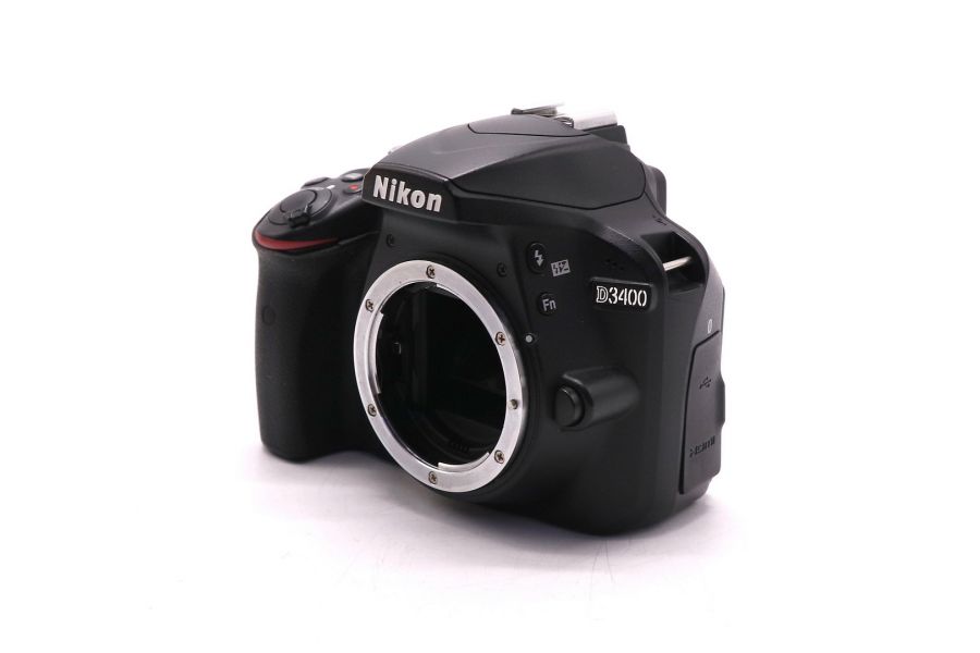 Nikon D3400 body в упаковке (пробег 11525 кадров)