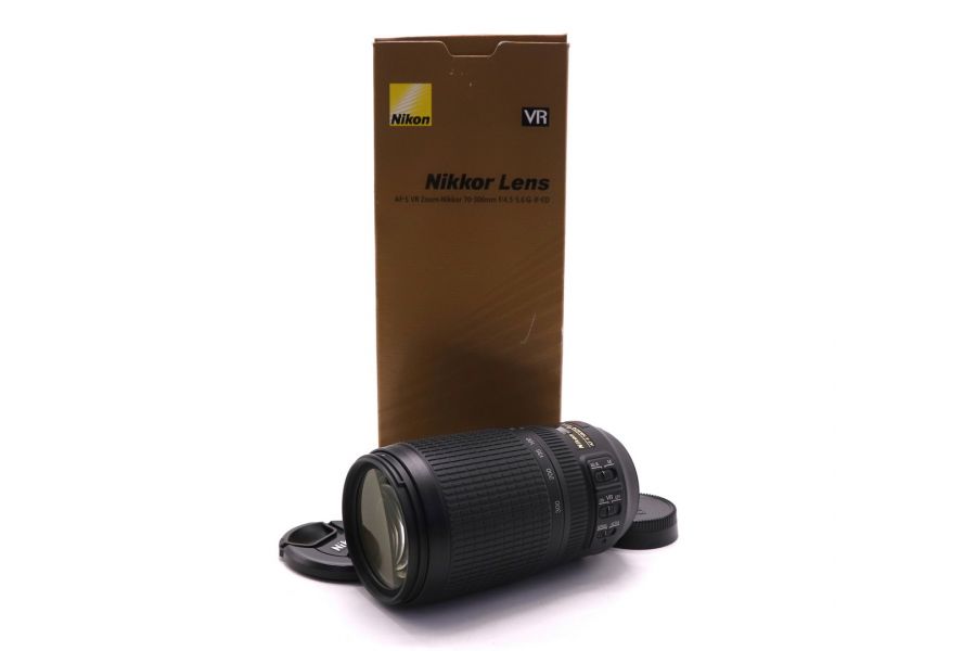 Nikon 70-300mm f/4,5-5,6G ED-IF AF-S VR Zoom-Nikkor в упаковке