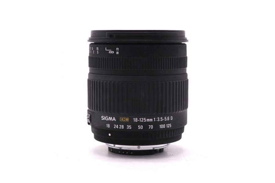 Объектив Sigma Zoom 18-125mm f/3.5-5.6 DC для Nikon