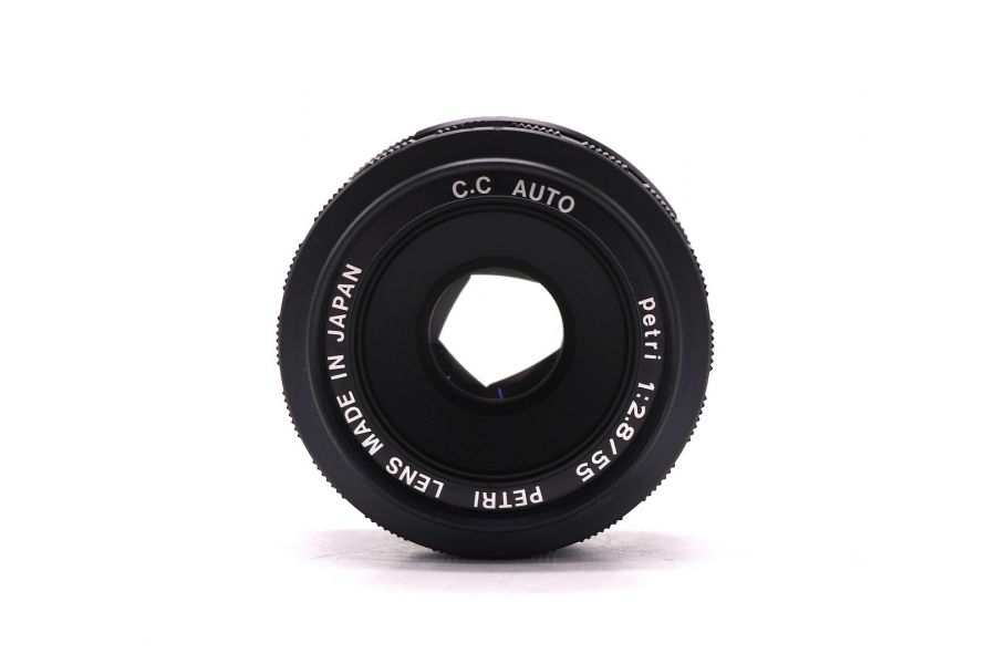 Объектив Petri 55mm f/2.8 C.C Auto (Japan, 1975)