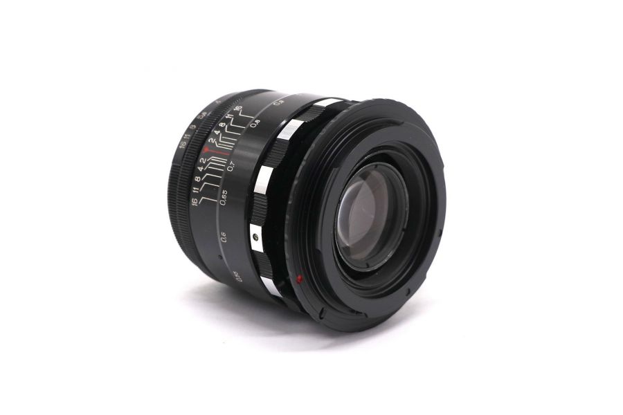 Объектив Гелиос-44-2 зебра + адаптер для Canon EF — винтажная оптика с уникальным боке