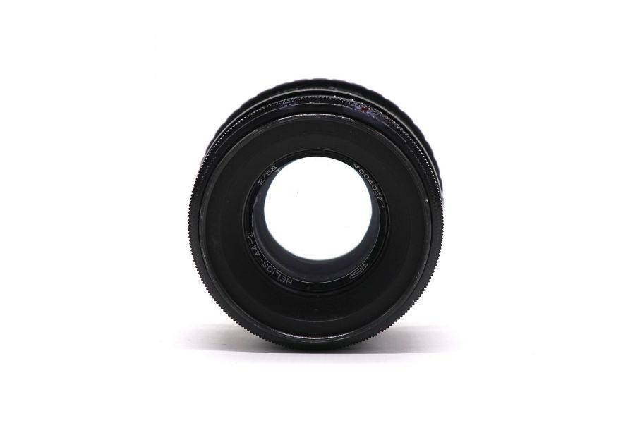 Объектив Гелиос-44-2 зебра + адаптер для Canon EF — винтажная оптика с уникальным боке