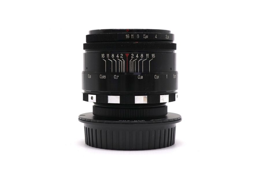 Объектив Гелиос-44-2 зебра + адаптер для Canon EF — винтажная оптика с уникальным боке