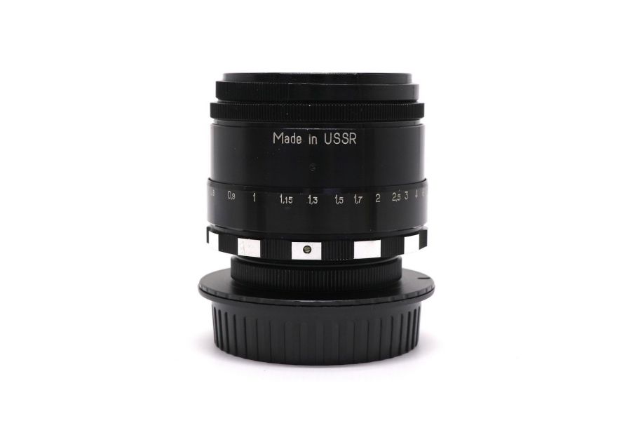 Объектив Гелиос-44-2 зебра + адаптер для Canon EF — винтажная оптика с уникальным боке