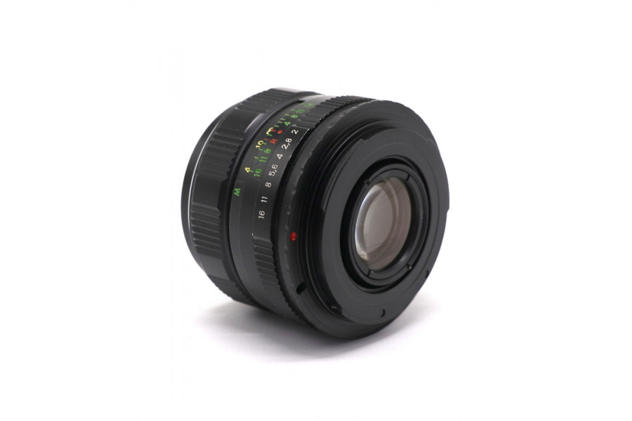 Объектив Гелиос-44М-4 2/58 + адаптер для Canon EF — винтажная оптика с уникальным боке