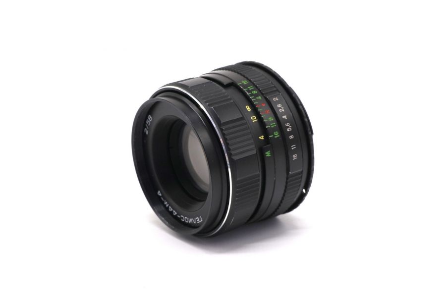 Объектив Гелиос-44М-4 2/58 + адаптер для Canon EF — винтажная оптика с уникальным боке