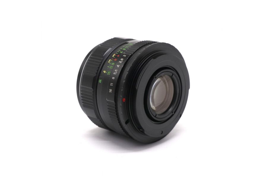 Объектив Гелиос-44М-4 2/58 + адаптер для Canon EF — винтажная оптика с уникальным боке