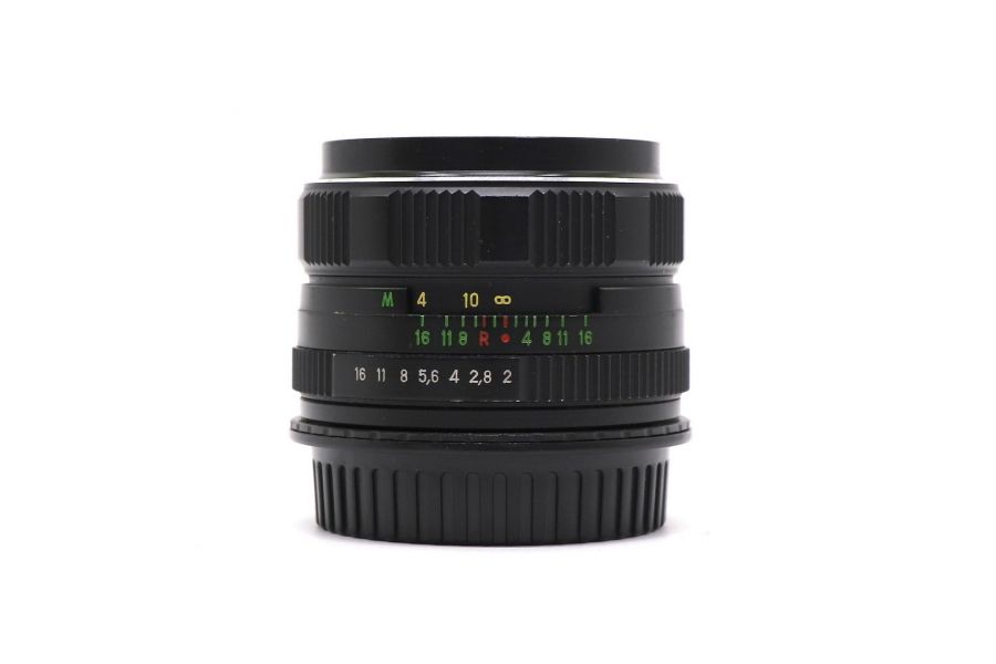 Объектив Гелиос-44М-4 2/58 + адаптер для Canon EF — винтажная оптика с уникальным боке