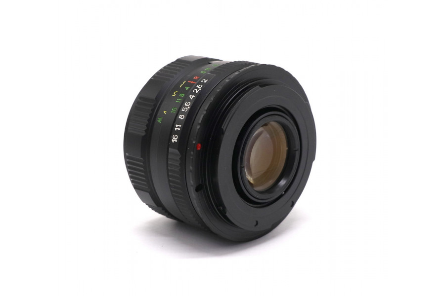 Объектив Гелиос-44М-6 МС 2/58 + адаптер для Canon EF — винтажная оптика с уникальным боке