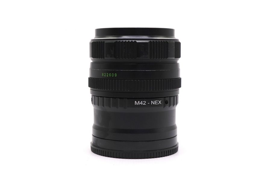 Объектив Гелиос-44М-4 2/58 + адаптер для Sony E/FE — винтажная оптика с уникальным боке