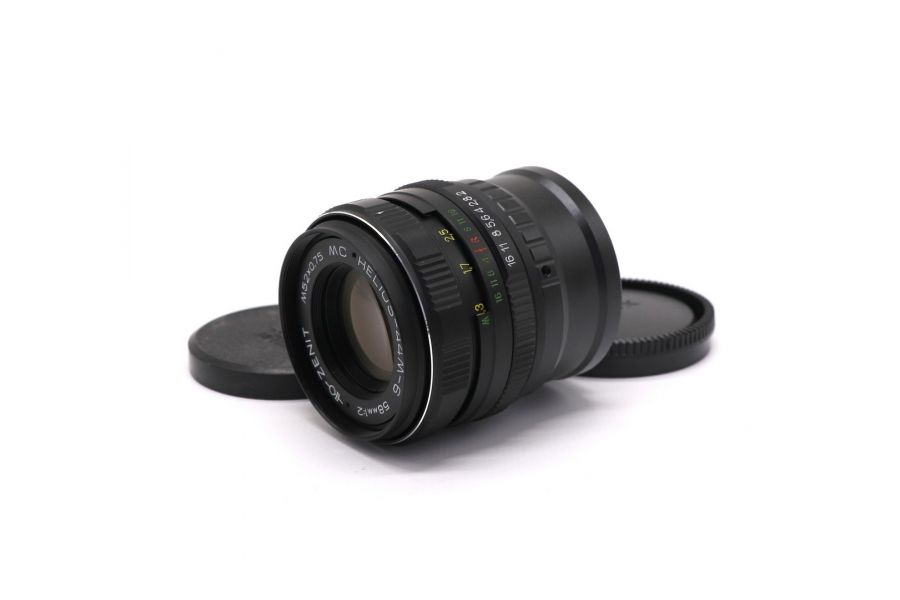 Объектив Гелиос-44М-6 МС 2/58 + адаптер для Sony E/FE — винтажная оптика с уникальным боке