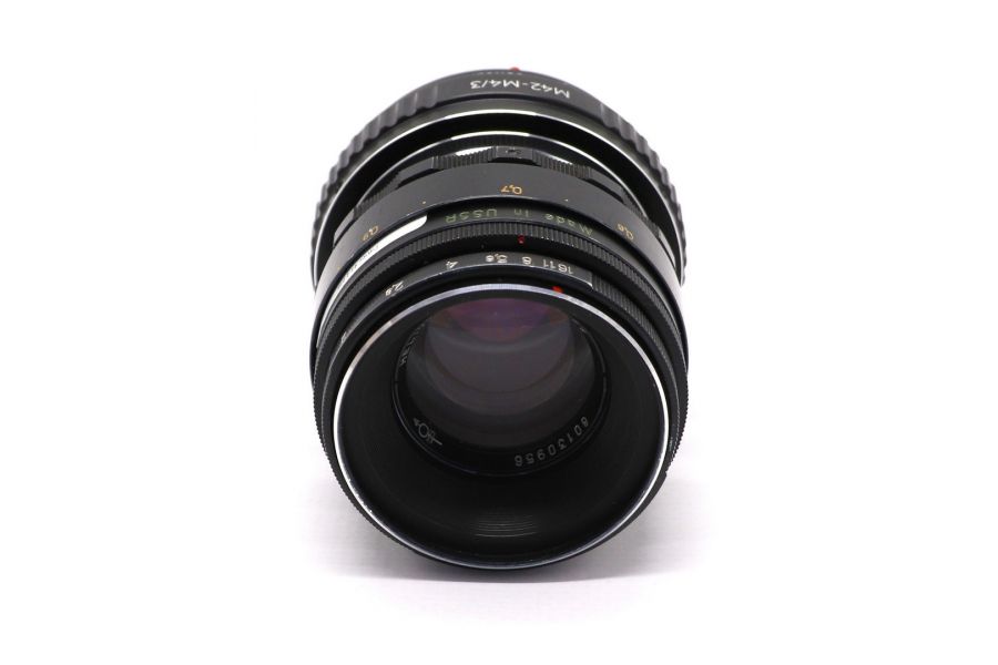 Объектив Гелиос-44-2 + адаптер K&F Concept для Micro 4/3 — винтажный премиум комплект