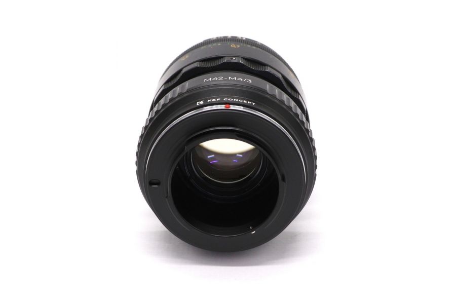 Объектив Гелиос-44-2 + адаптер K&F Concept для Micro 4/3 — винтажный премиум комплект