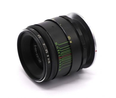 Объектив Гелиос-44-2 + адаптер K&F Concept для Nikon F — винтажный премиум комплект