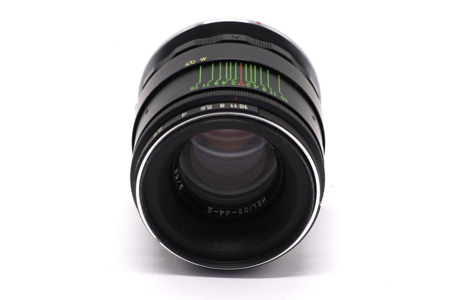 Объектив Гелиос-44-2 + адаптер K&F Concept для Nikon F — винтажный премиум комплект