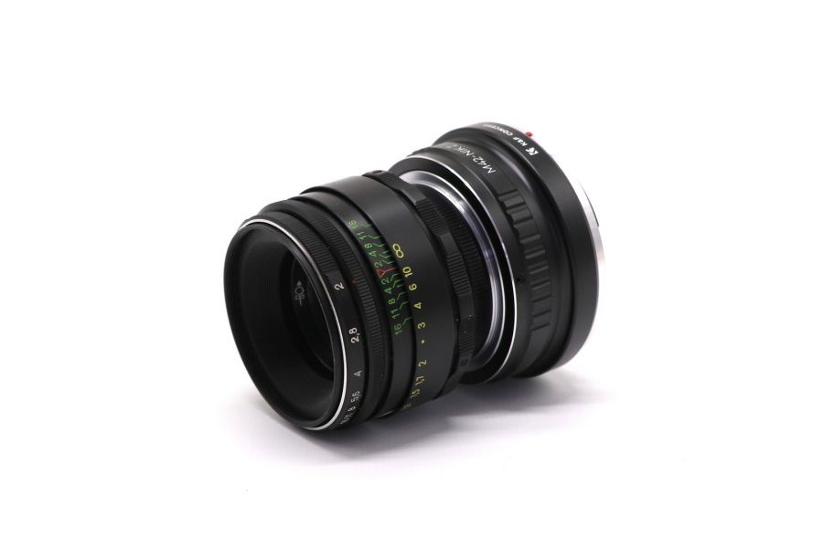 Объектив Гелиос-44-2 + адаптер K&F Concept для Nikon Z — винтажный премиум комплект