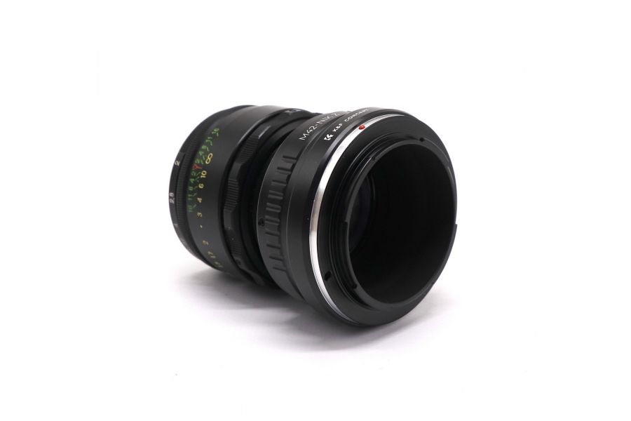 Объектив Гелиос-44-2 + адаптер K&F Concept для Nikon Z — винтажный премиум комплект