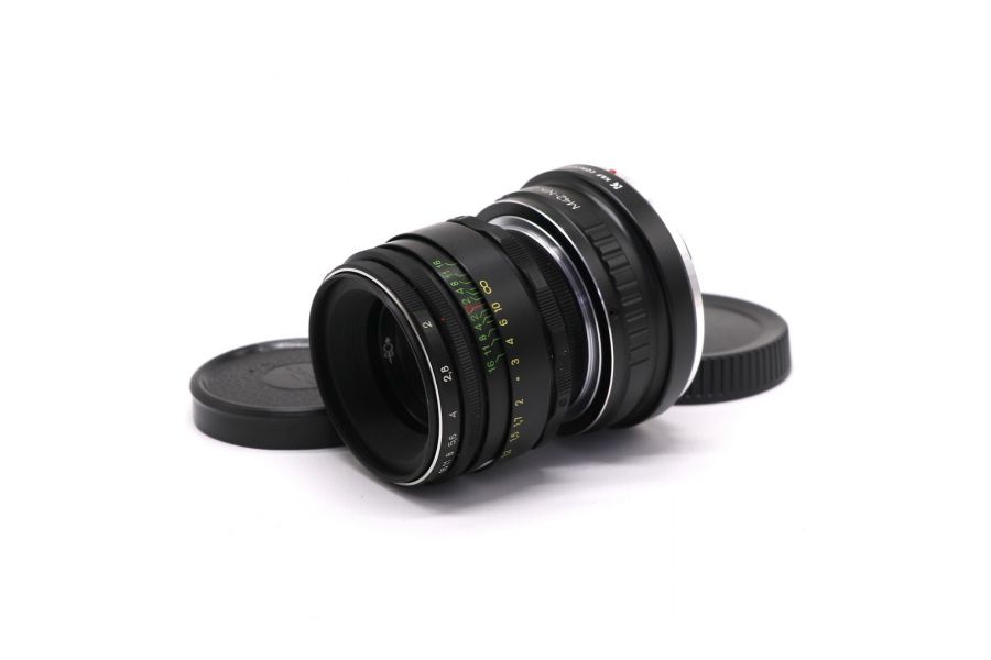 Объектив Гелиос-44-2 + адаптер K&F Concept для Nikon Z — винтажный премиум комплект