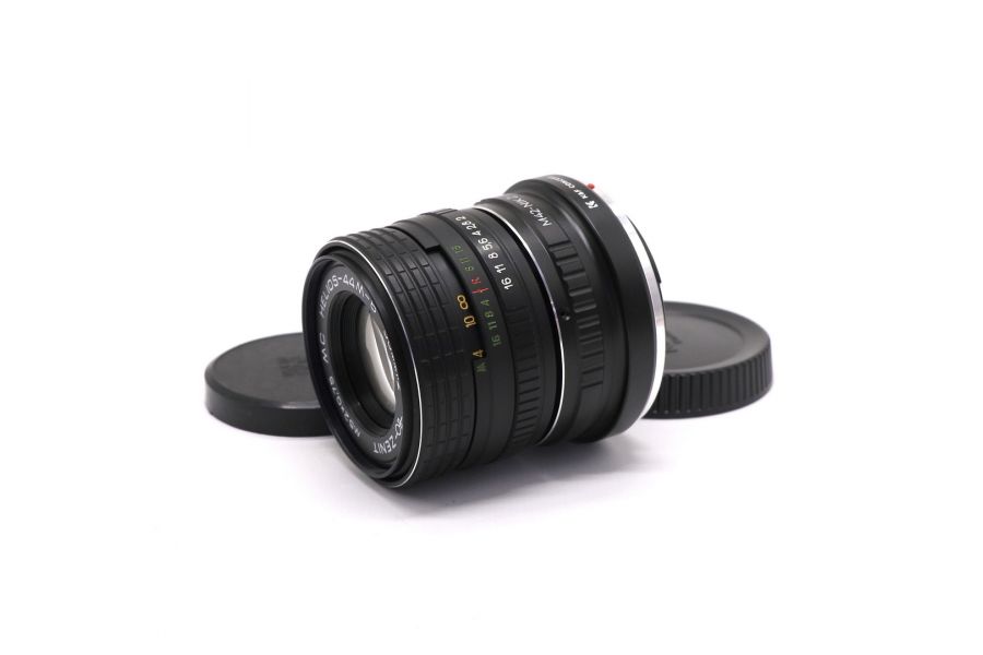 Объектив Гелиос-44М-6 МС 2/58 + адаптер K&F Concept для Nikon Z — винтажный премиум комплект