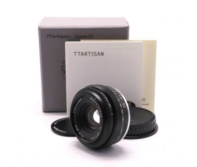 TTartisan 25mm f/2 APS-C for Sony E в упаковке