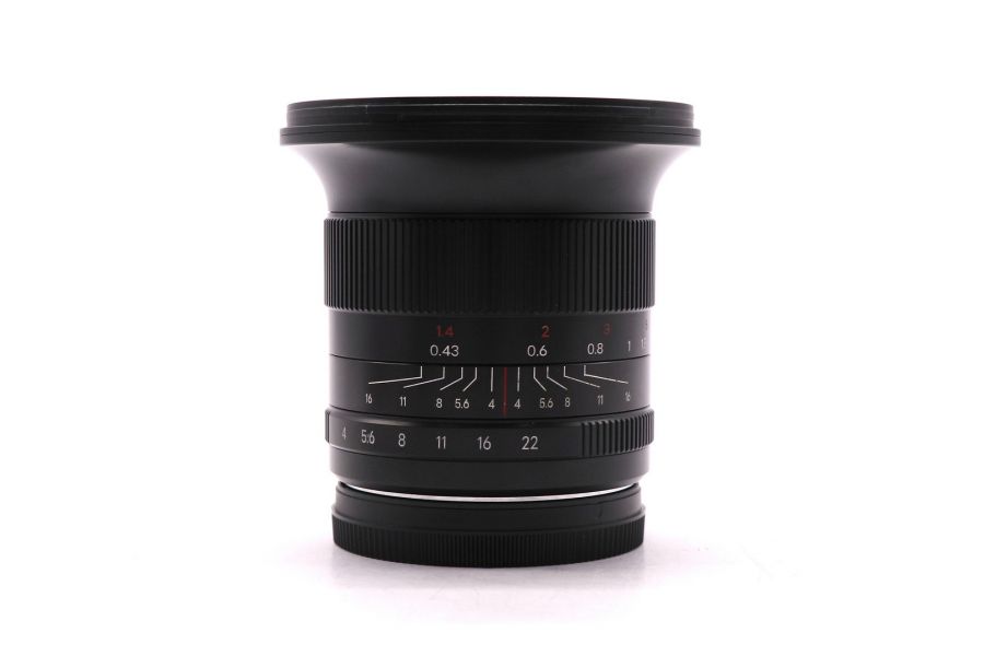 Объектив 7Artisans 15mm F4 L-mount в упаковке