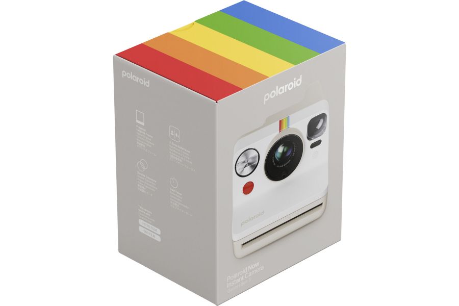 Фотоаппарат Polaroid Now Gen 3, белая галька