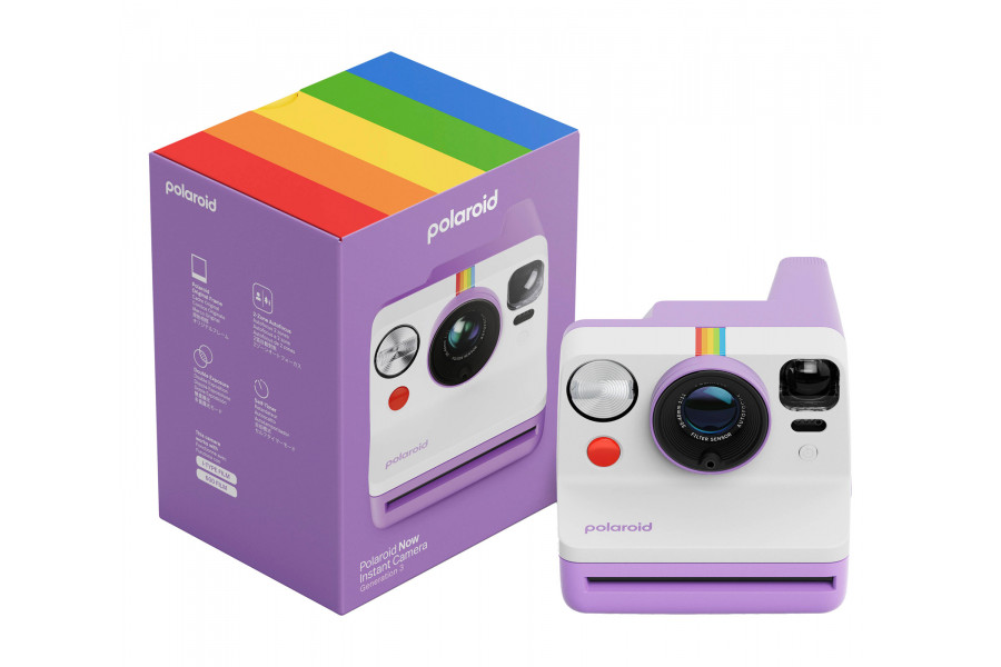 Фотоаппарат Polaroid Now Gen 3, пурпурный