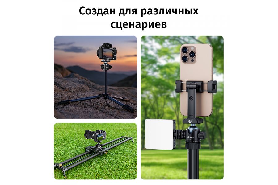 Штативная голова Ulanzi T100 360 градусов