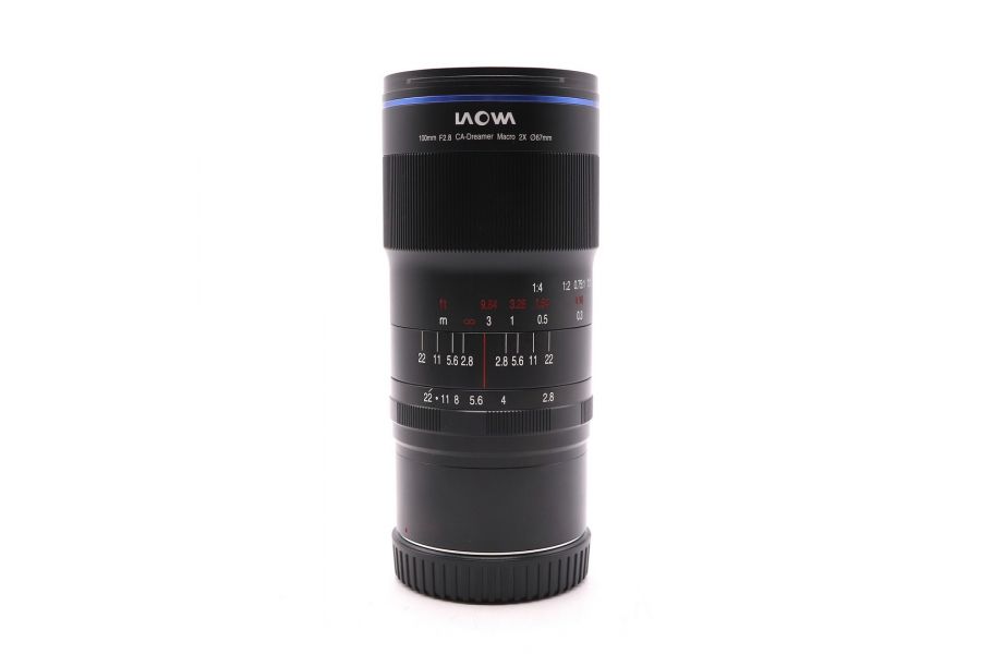 Laowa 100mm f/2.8 Ultra Macro APO в упаковке для Canon RF