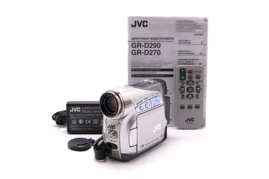 Цифровая Видеокамера формата MiniDV JVC GR-D290E