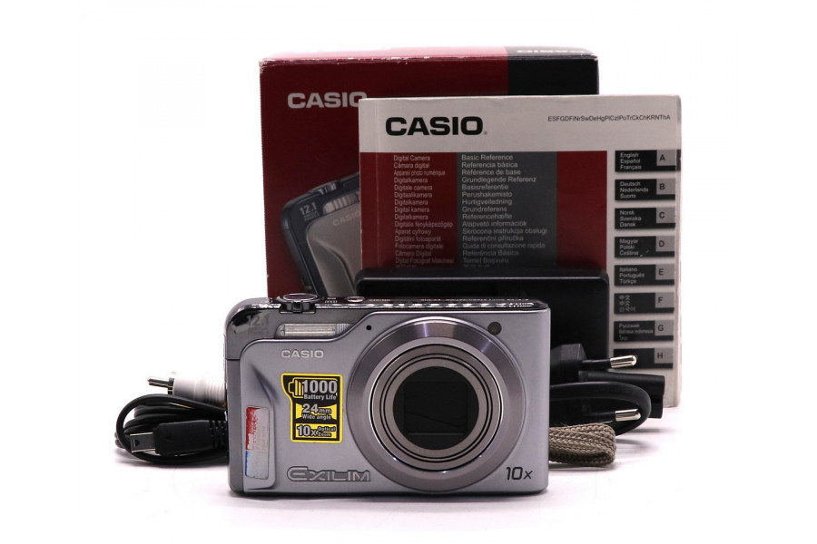 Фотоаппарат Casio Exilim EX-H10 в упаковке