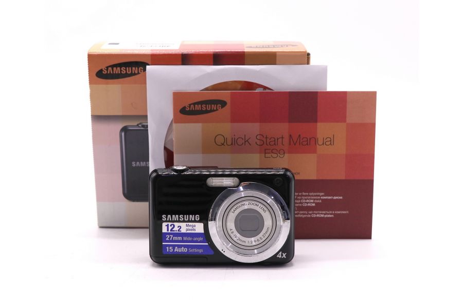 Фотокамера компактная Samsung ES9 в упаковке  