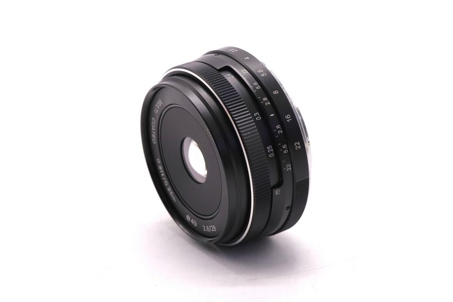 Meike 2.8/28mm Multi Coated For Canon EF-M в упаковке
