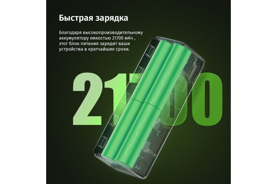 Внешний аккумулятор Ulanzi BS004 Power Bank 100W 71 Wh