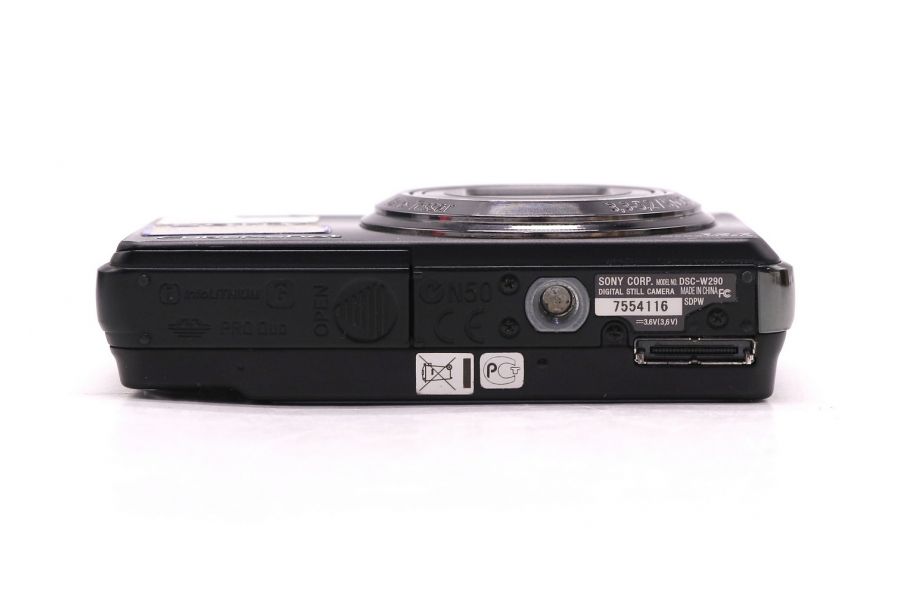 Фотокамера компактная Sony Cyber-shot DSC-W290 black