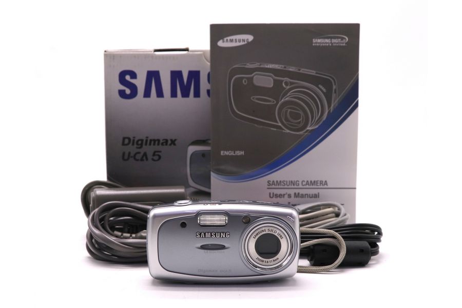 Фотоаппарат Samsung Digimax U-CA5 в упаковке