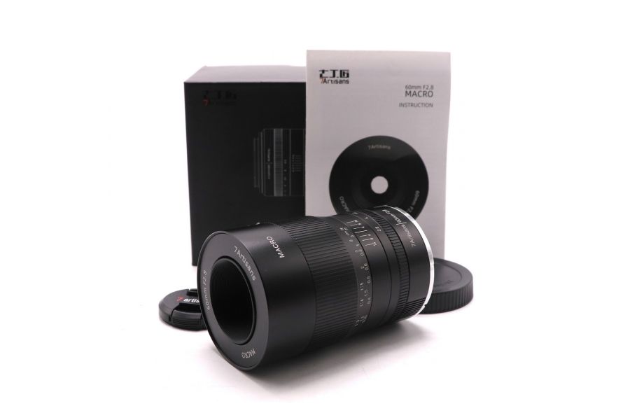 7Artisans 60mm f/2.8 Macro для Nikon Z в упаковке