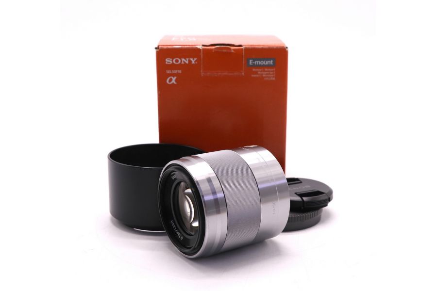 Портретный Sony 50mm f/1.8 OSS (SEL-50F18) в упаковке