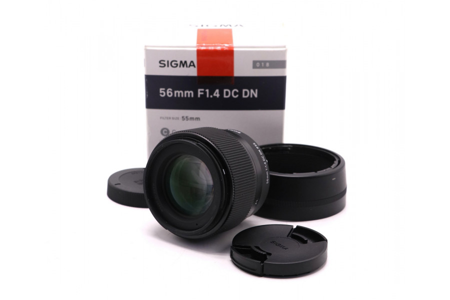 Sigma 56mm f/1.4 DC DN Contemporary for Micro 4/3 в упаковке