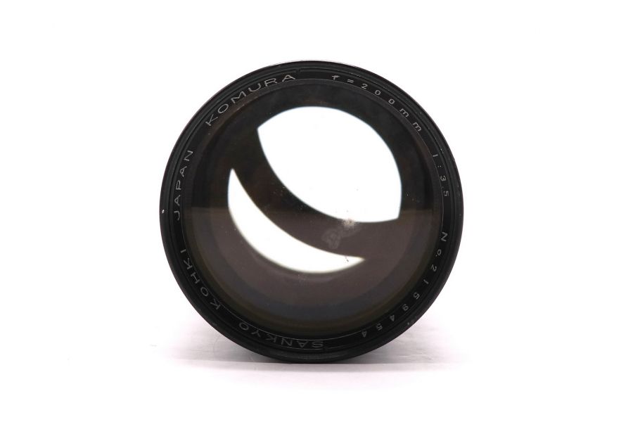 Телеобъектив Sankyo Kohki Komura 200mm F/3.5