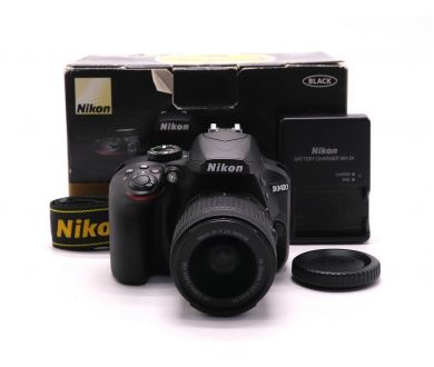 Nikon D3400 kit в упаковке (пробег 1875 кадров)