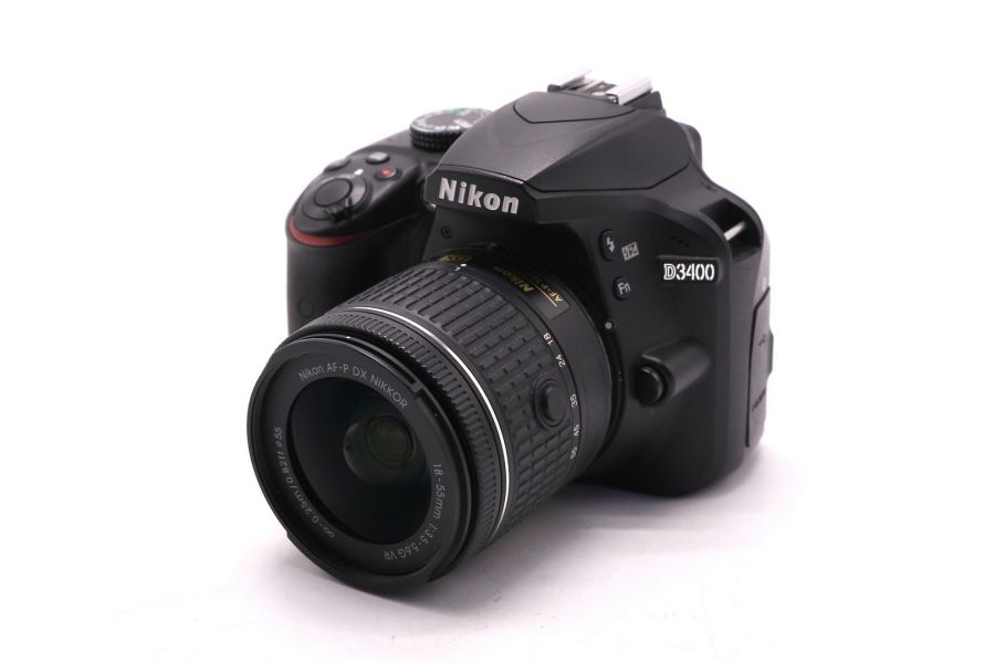 Nikon D3400 kit в упаковке (пробег 1875 кадров)