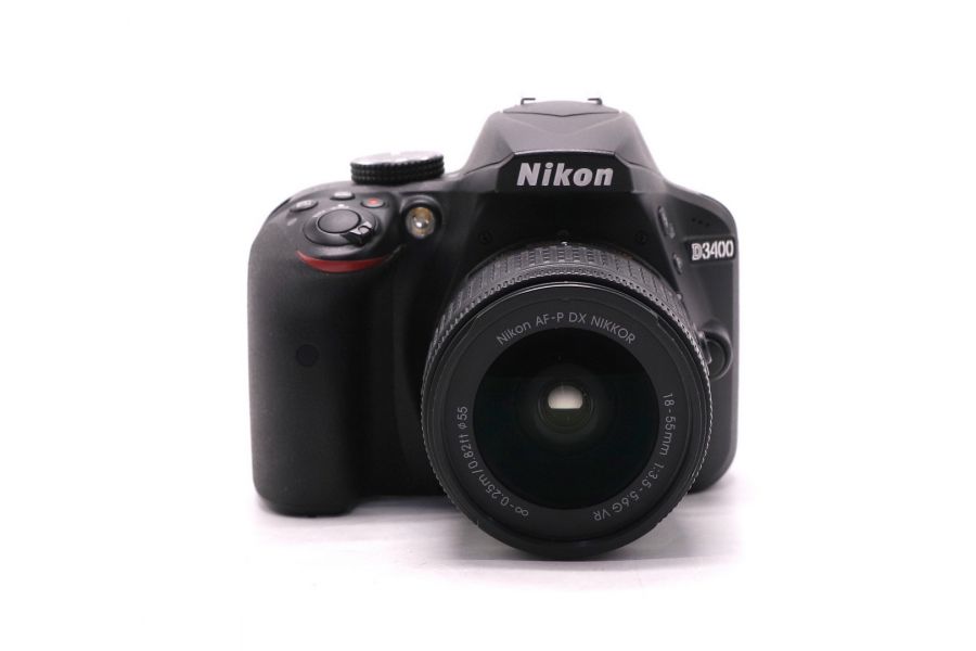 Nikon D3400 kit в упаковке (пробег 1875 кадров)