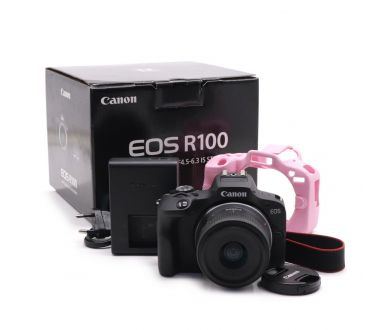 Canon EOS R100 kit в упаковке (пробег 3095 кадров)