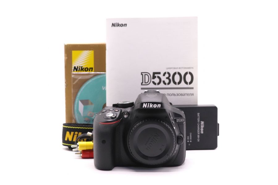 Nikon D5300 body в упаковке (пробег 8000 кадров)